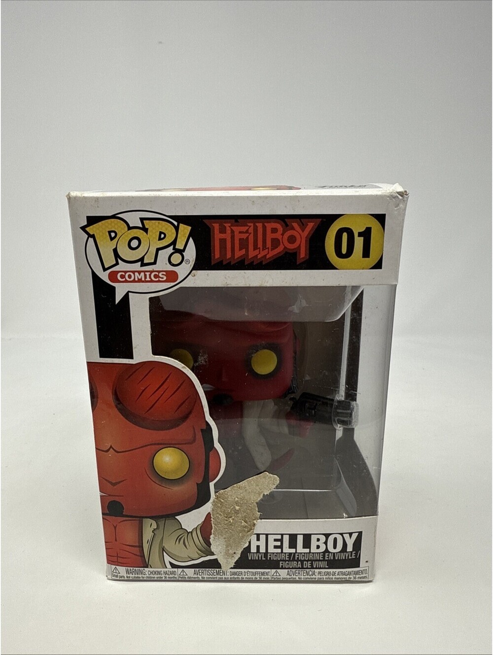 Hellboy Funko Pop! Vinyl: Hellboy 1 Damaged Box